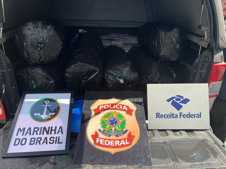 Com Apoio Da Guarda Portuária Polícia Federal Apreende Cocaína No